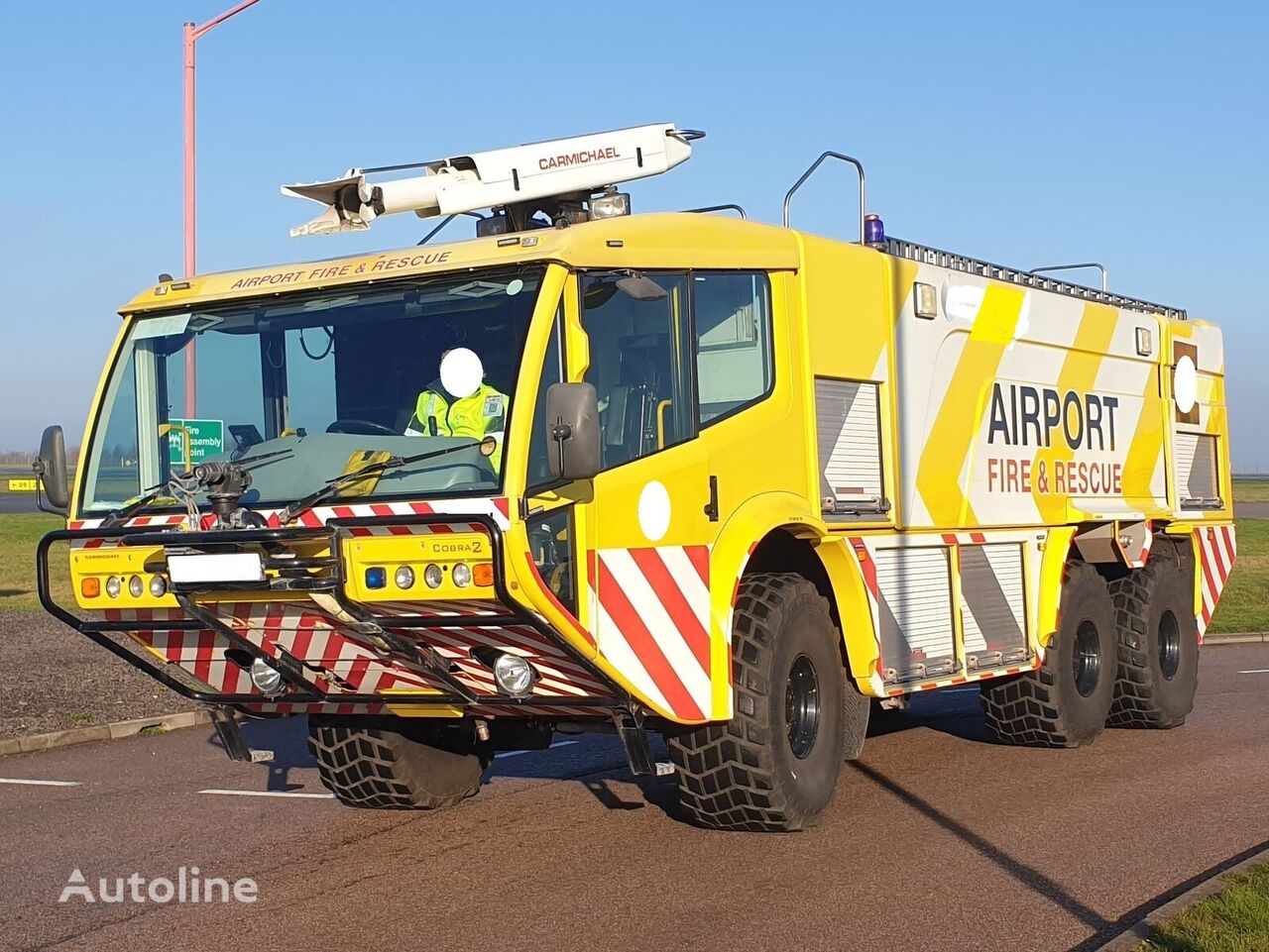 Carmichael Cobra 2 airport fire truck for sale United Kingdom, ED25354