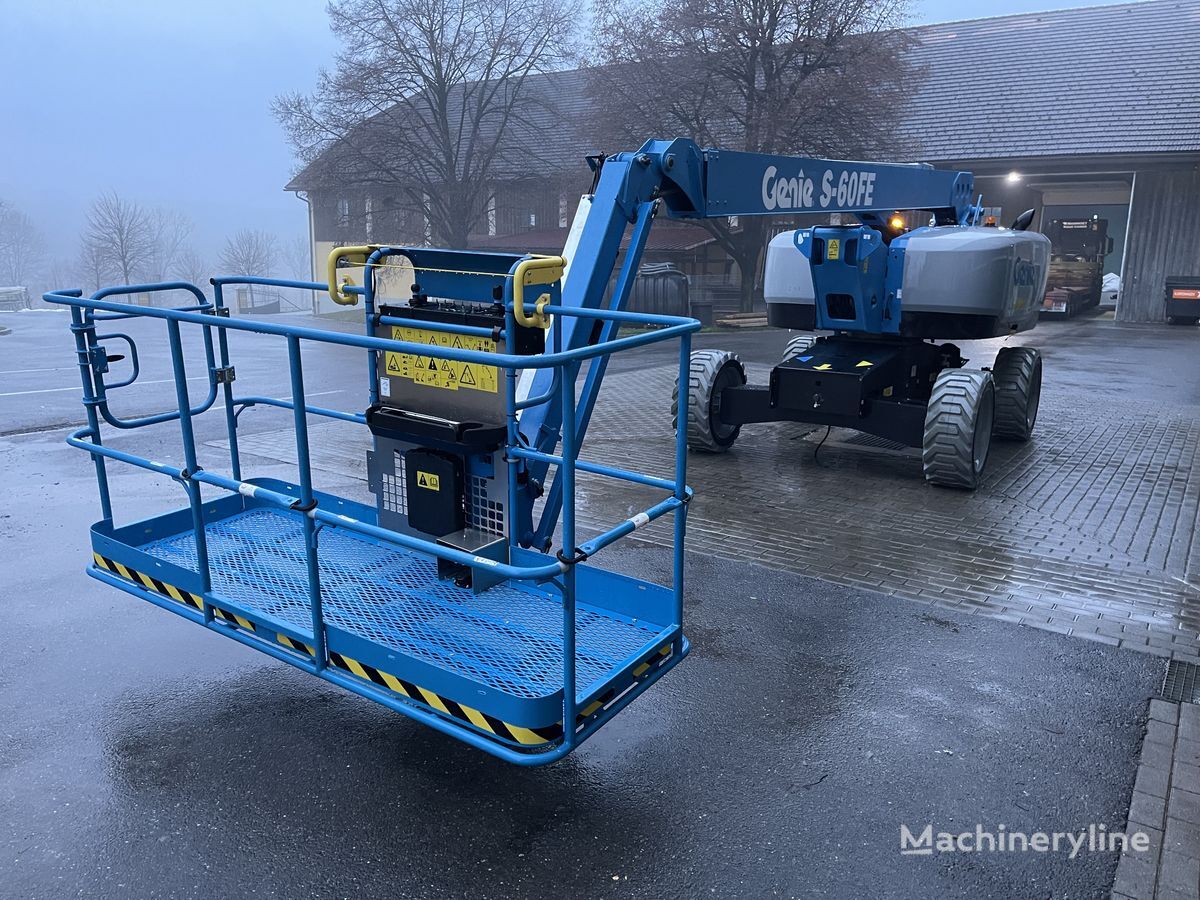 new Genie S-60 FE articulated boom lift