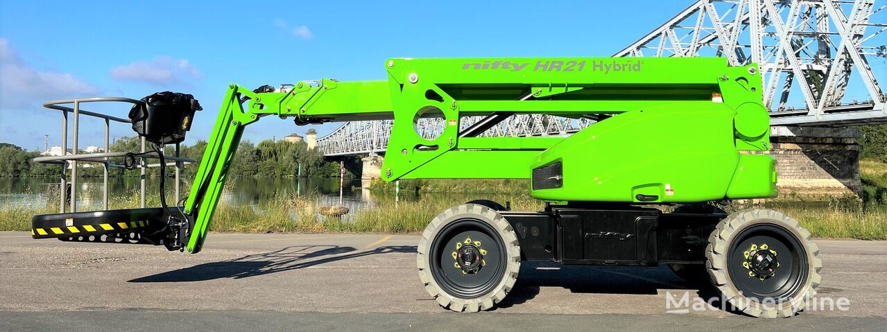 new Niftylift HR 21 hybride articulated boom lift