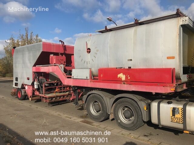 Schäfer KRZS 1000 Asphaltkocher mit Splittstreuer und Anpresswalzen asphalt heater