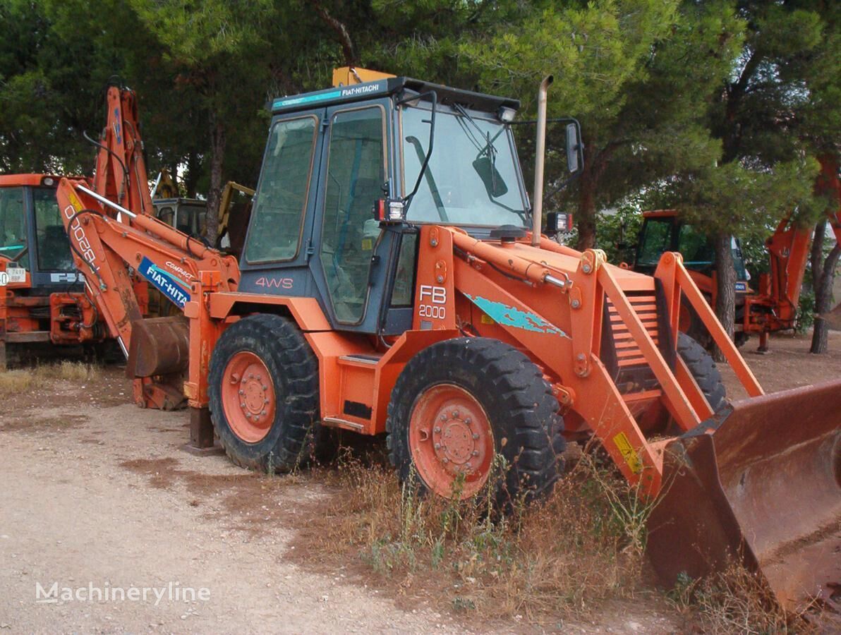 Fiat-Hitachi FB2000 SYMCRO backhoe loader