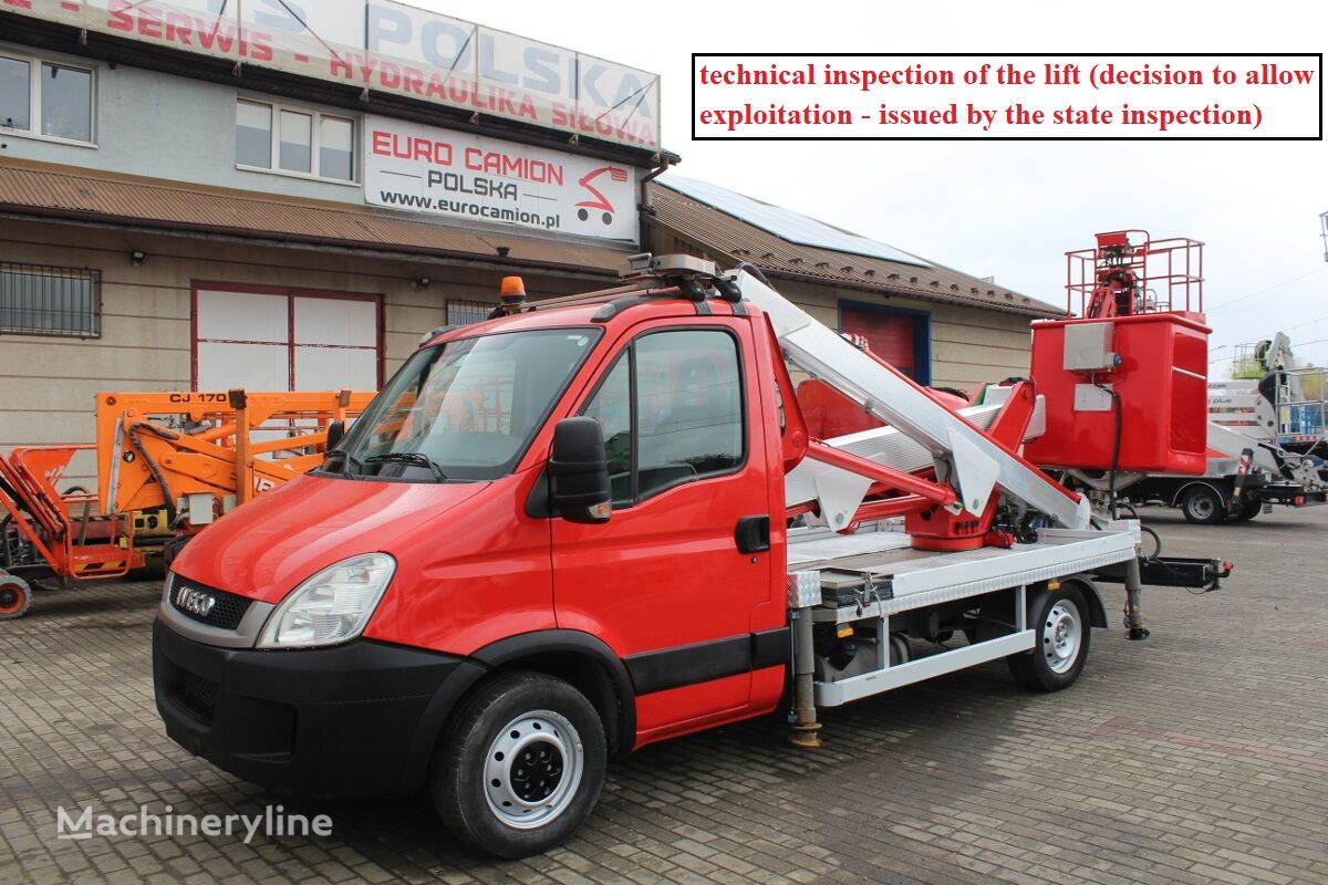 IVECO Daily 35S11 - 17 m Multitel MX170 (with technical inspection) bucket truck