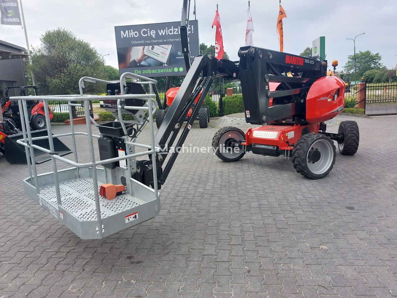 new Manitou Samojezdny podnośnik koszowy Manitou 160 ATJ bucket truck