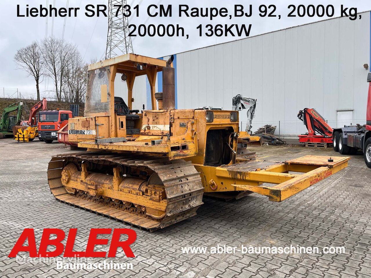 Liebherr SR 731 CM bulldozer
