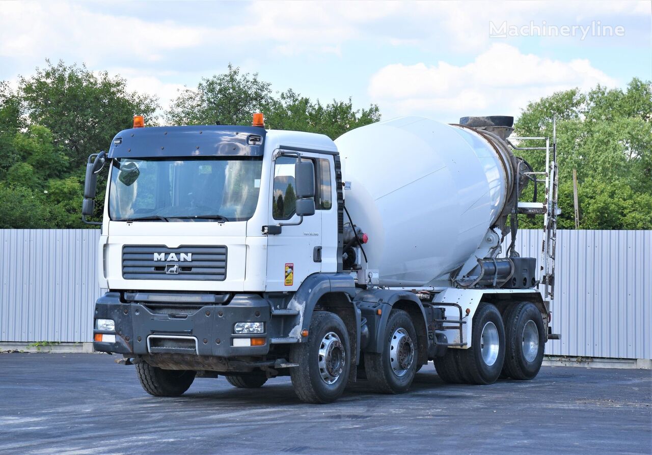 Liebherr  on chassis MAN TGA 32.360  concrete mixer truck