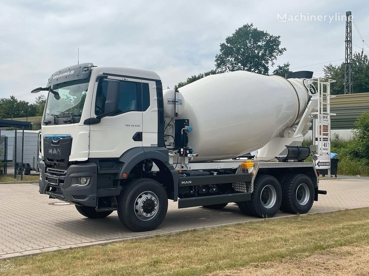 new Euromix MTP  on chassis MAN TGS 33.430 concrete mixer truck