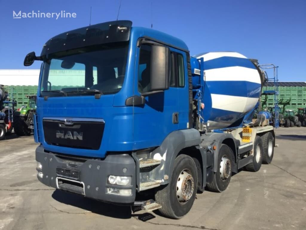 Liebherr  on chassis MAN TGS 35.440 BB concrete mixer truck