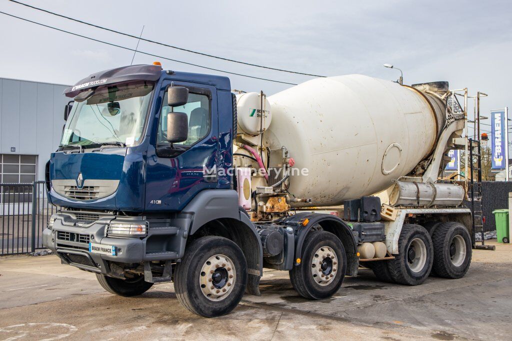RENAULT KERAX 410 DXI + STETTER concrete mixer truck