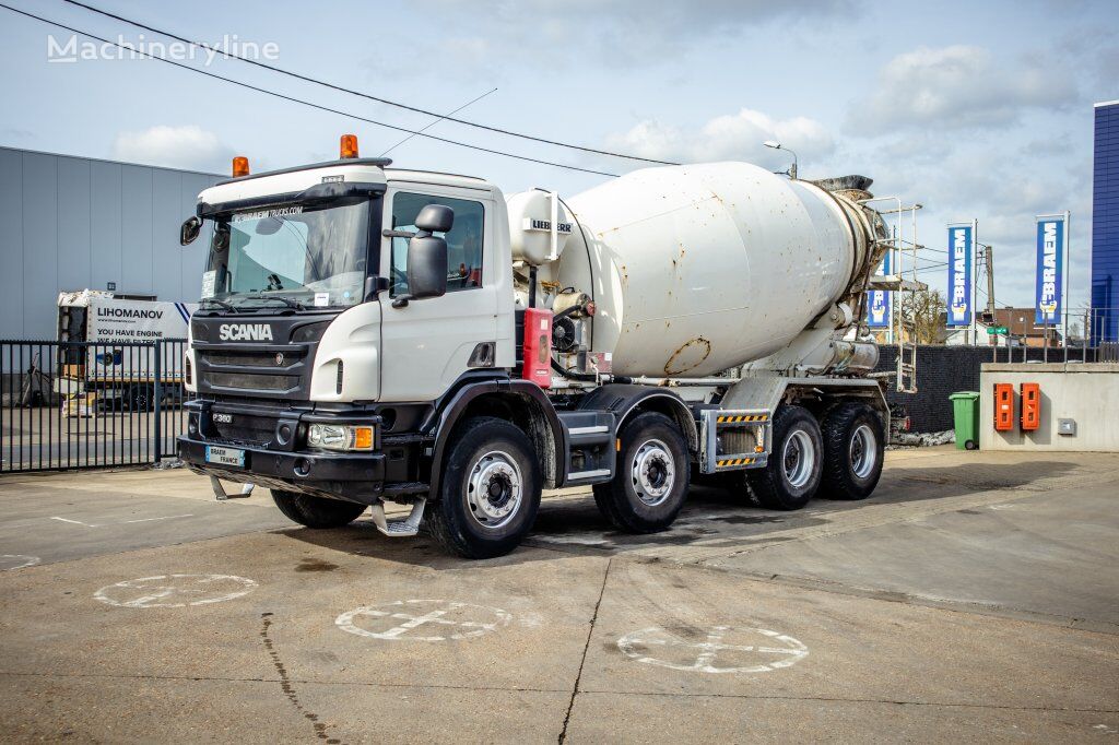 Liebherr  on chassis Scania P360 concrete mixer truck