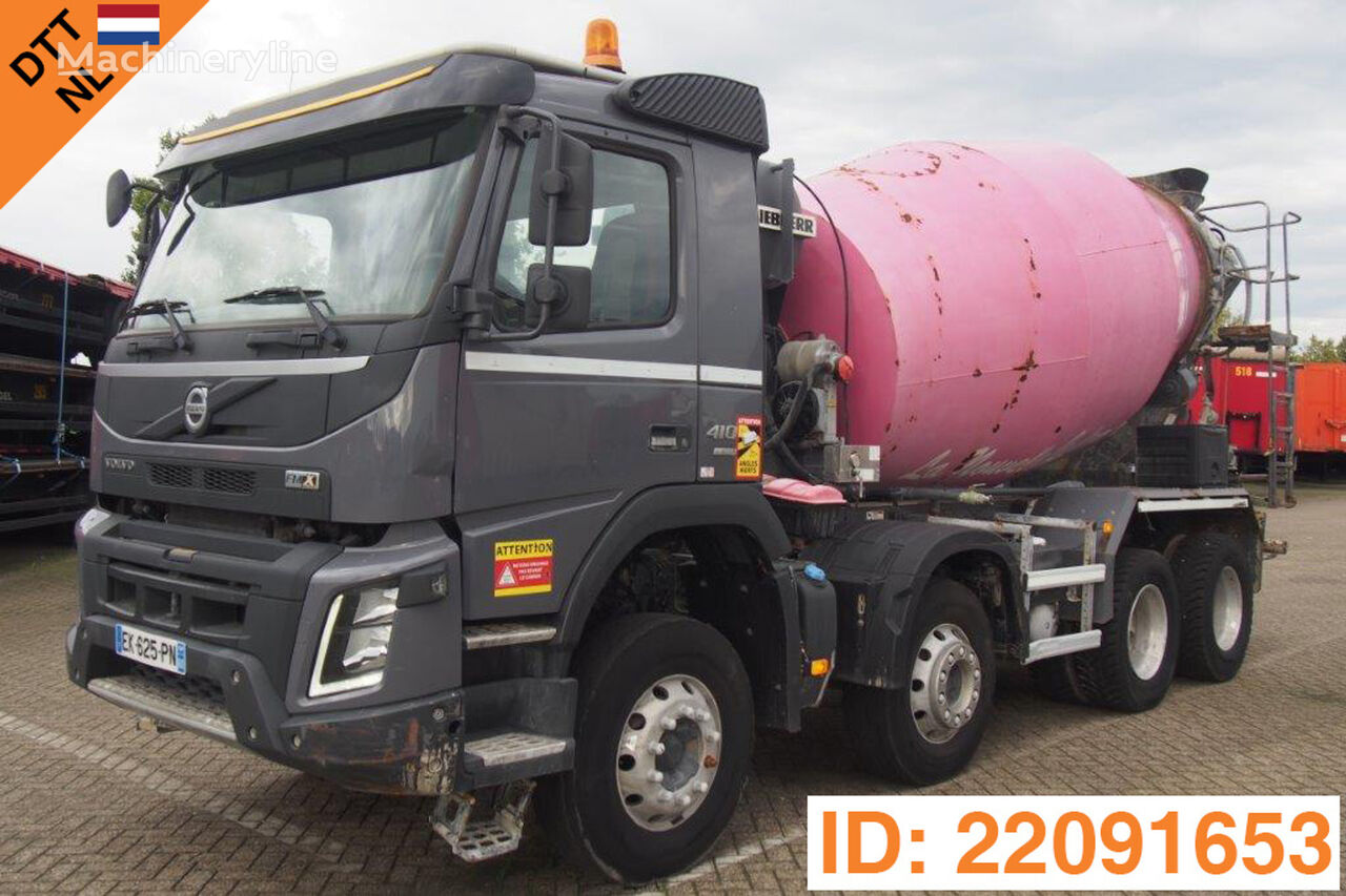 Volvo FMX 410  concrete mixer truck