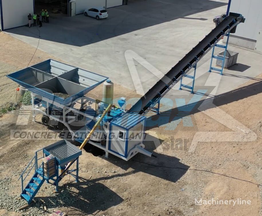 new Promax Mobile Concrete Batching Plant M35-PLNT (35m3/h) concrete plant