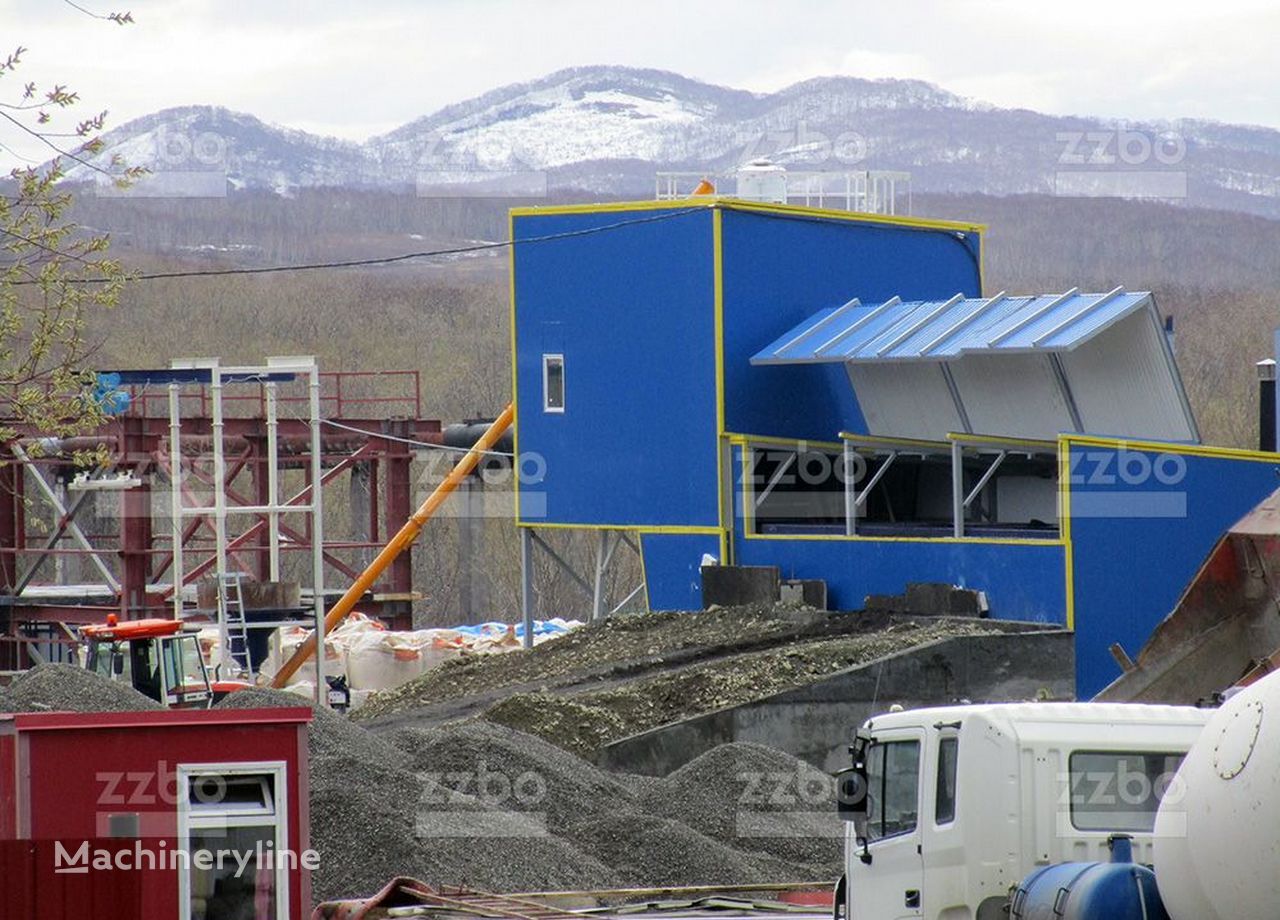 new ZZBO Flagman 60 Vsesezonnyy modulnyy zavod concrete plant