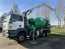 Putzmeister TMM21-3   on chassis MAN TGA 35.400 8x4 Pumi Putzmeister 21M/TMM21-3 -8m³ - Manual gearbo concrete pump