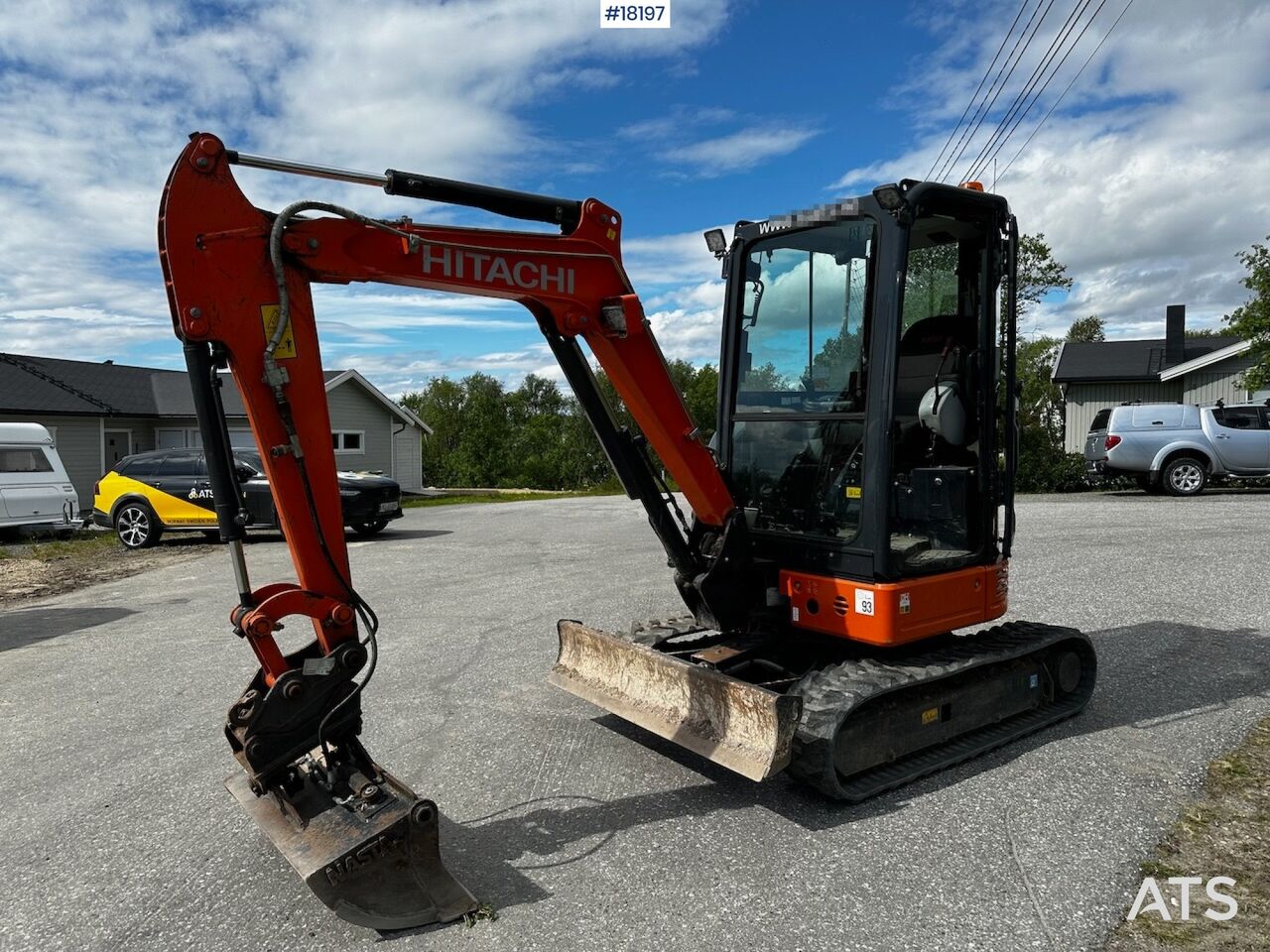 Hitachi ZX26U-5A  mini excavator