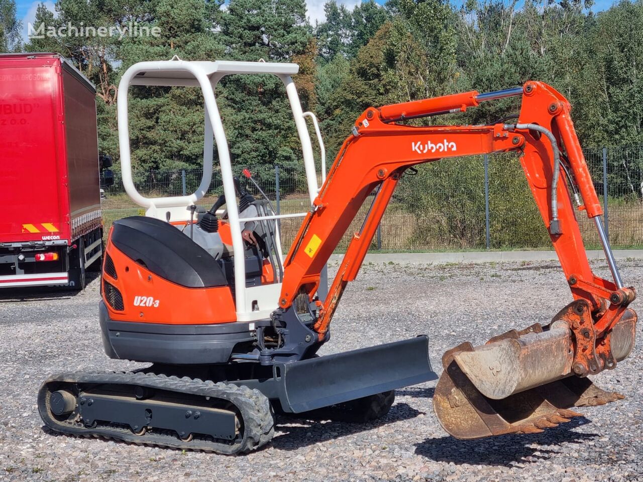 Kubota U20 mini excavator