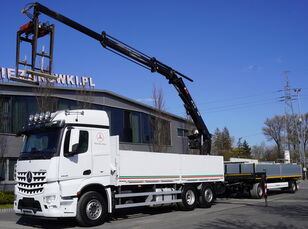 Mercedes-Benz Arocs 6×2 2545 Crane HIAB 177 K PRO/HIPRO / steering and lifting mobile crane