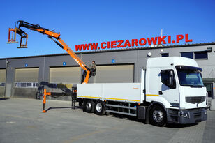 Atlas  on chassis RENAULT Premium 460 DXI EEV 6x2, crane Atlas 2900 kg on 6m mobile crane