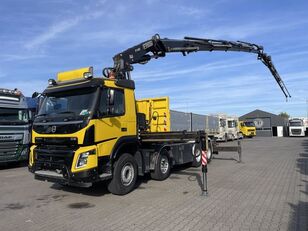 Second-hand VOLVO FMX 500 8X4 EURO 6 HIAB 24 TONMETER LAADKRAAN