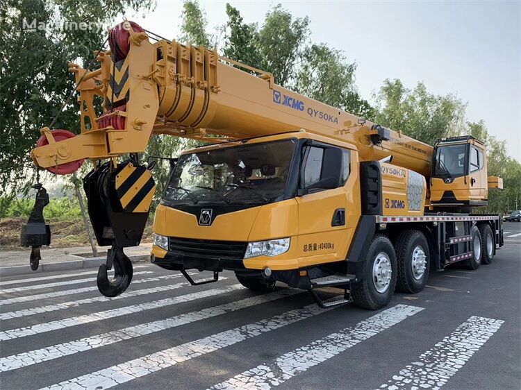 XCMG XCMG QY50KA 50 ton used hydraulic mounted mobile truck crane  mobile crane