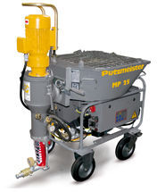 new Putzmeister MP - 25 plastering machine