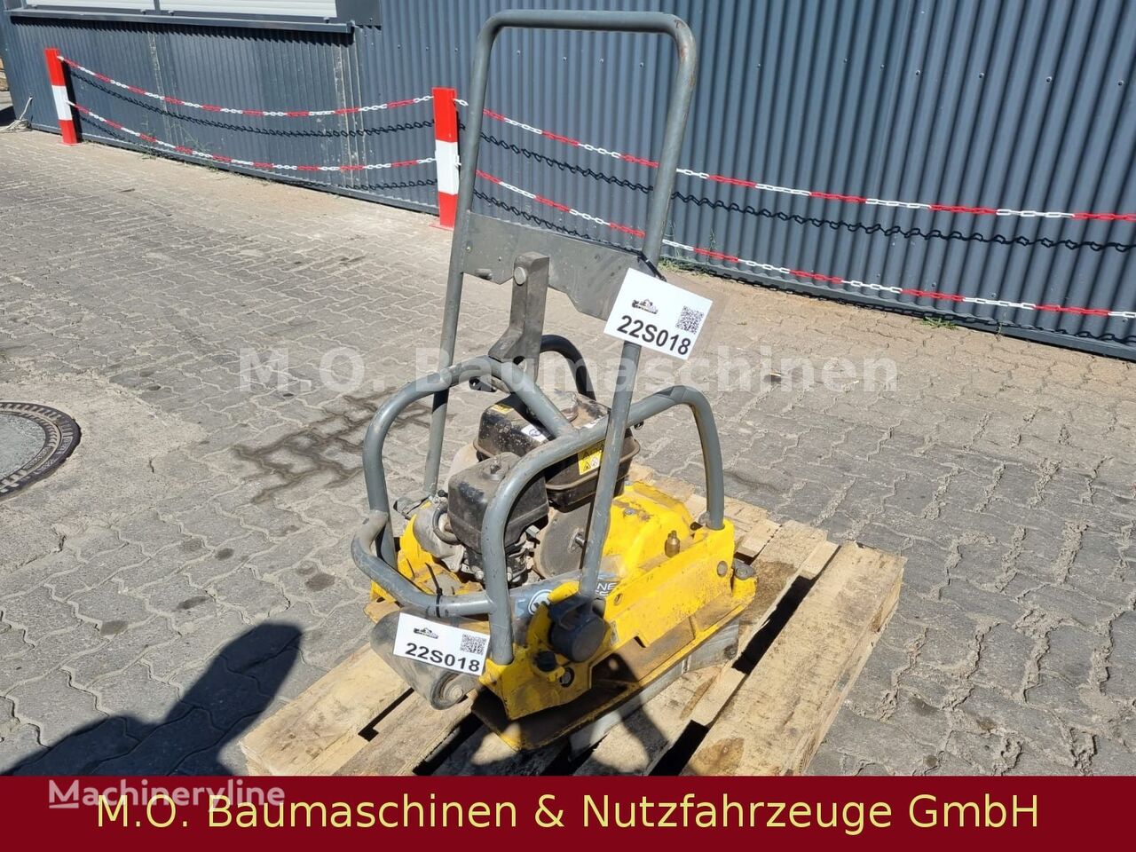 Wacker WP 1550 H/ Rüttelplatte plate compactor