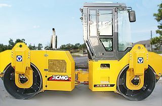 new XCMG XD81E road roller