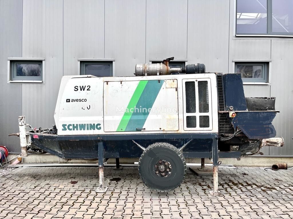 Schwing SP 1800 D  stationary concrete pump