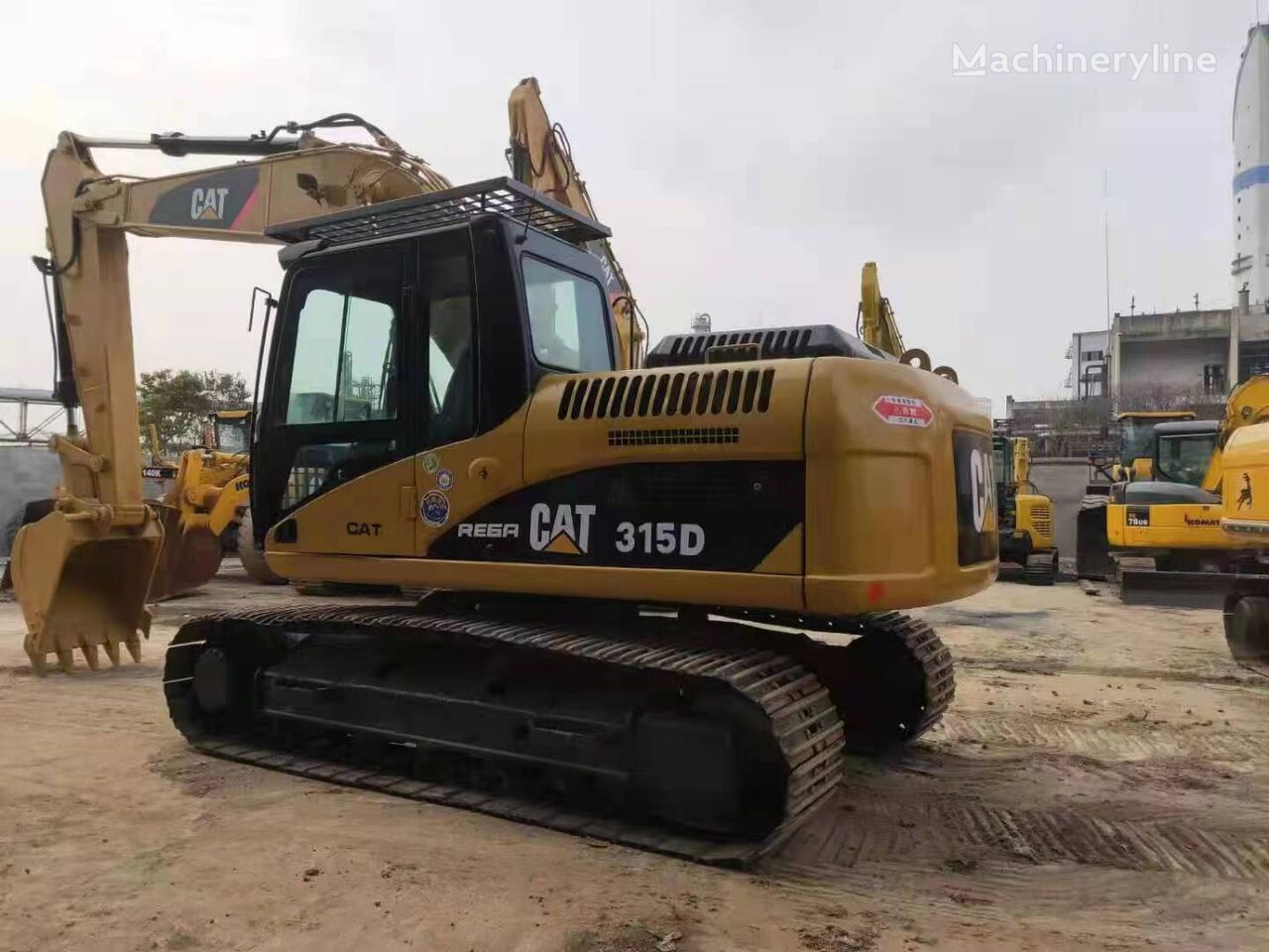 Caterpillar 315D tracked excavator