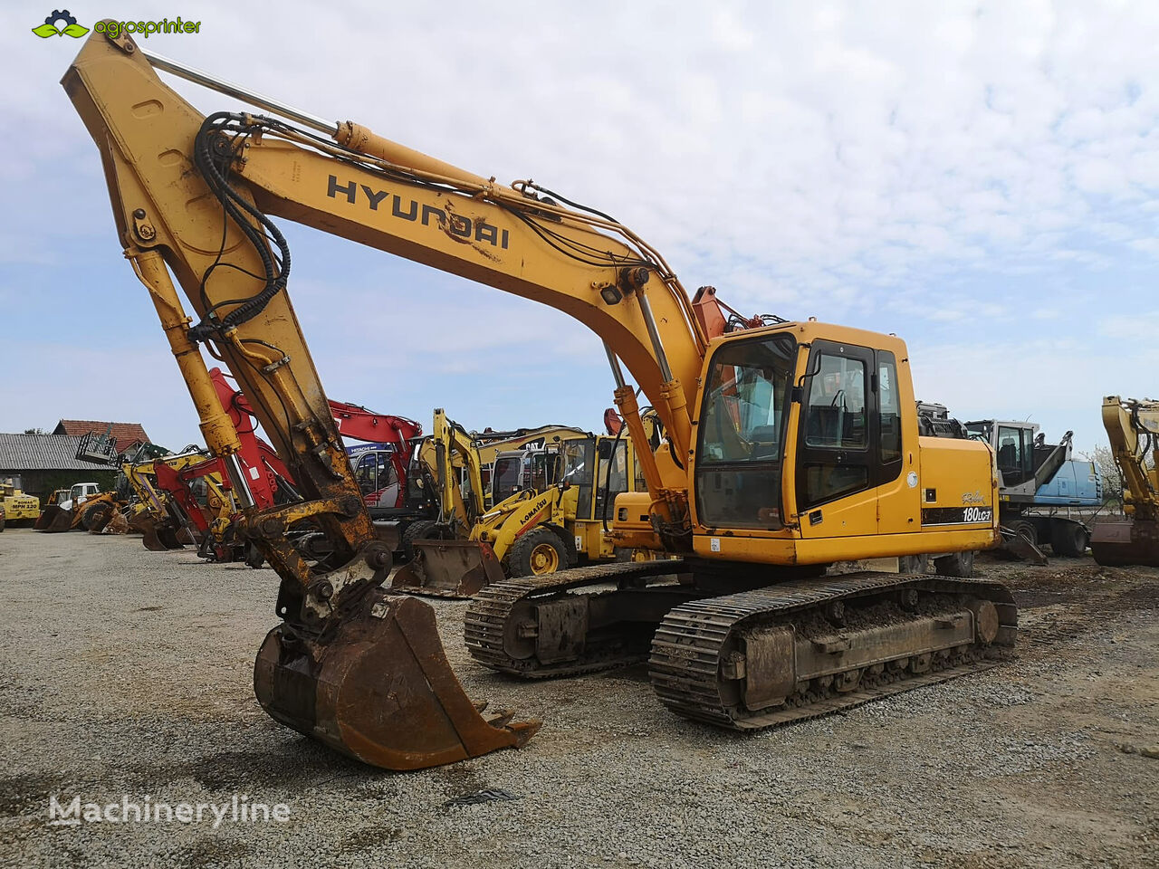 HYUNDAI Robex 180 LC-7 tracked excavator