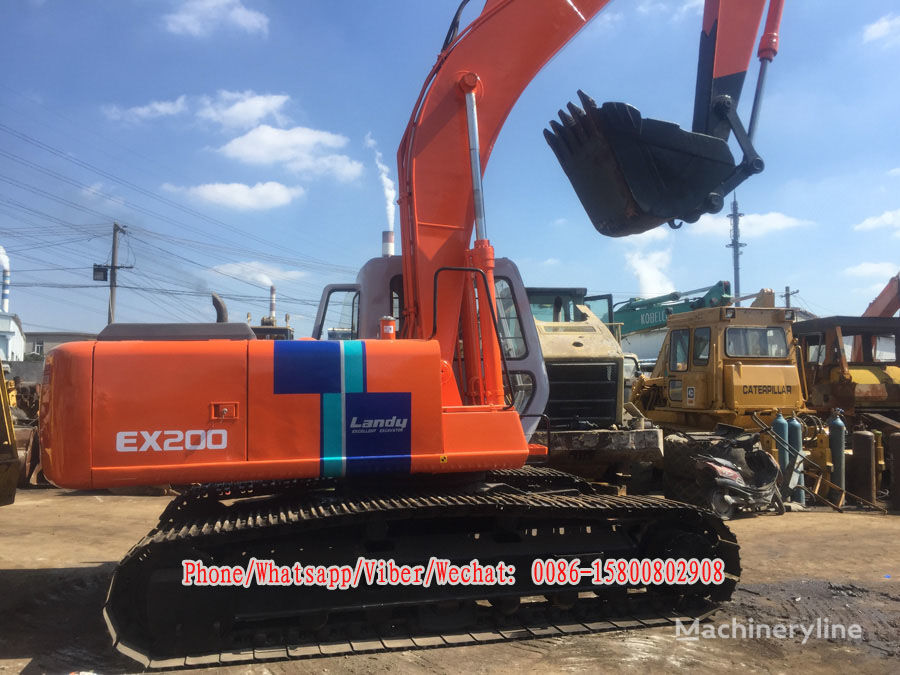 Hitachi EX200-2 tracked excavator