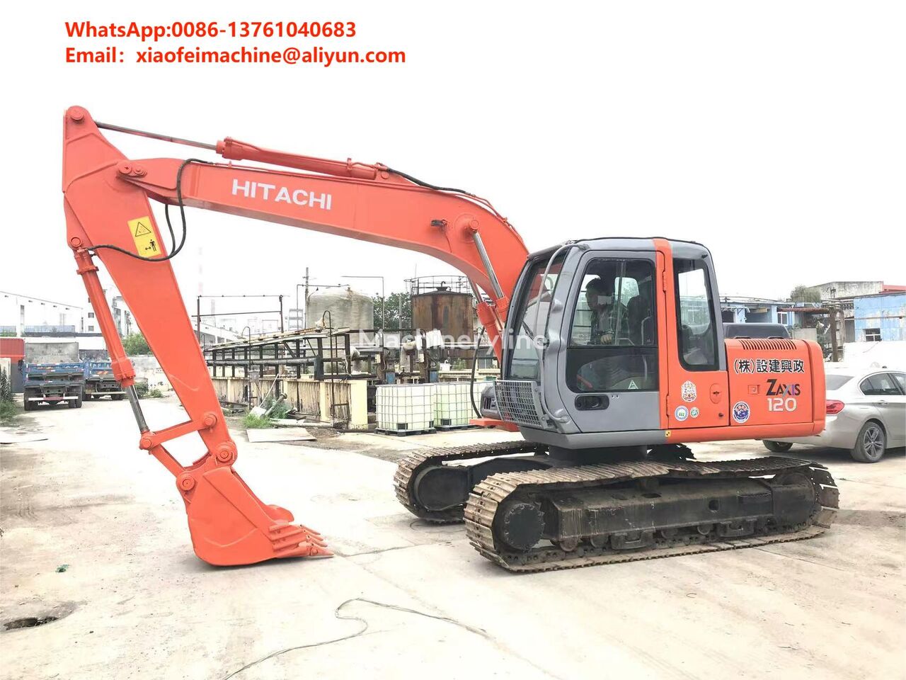 Hitachi ZX120-6 tracked excavator for sale China Shanghai, DZ39448