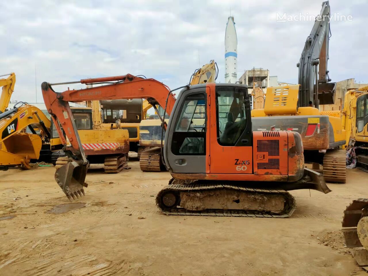 Hitachi ZX60 tracked excavator
