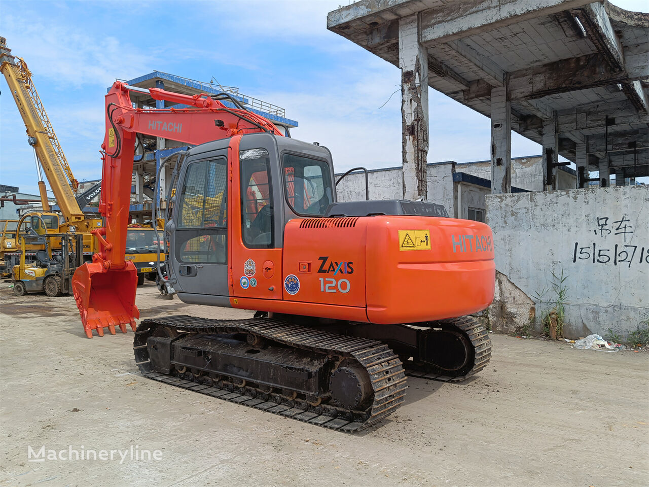 Hitachi Zaxis120-6 tracked excavator