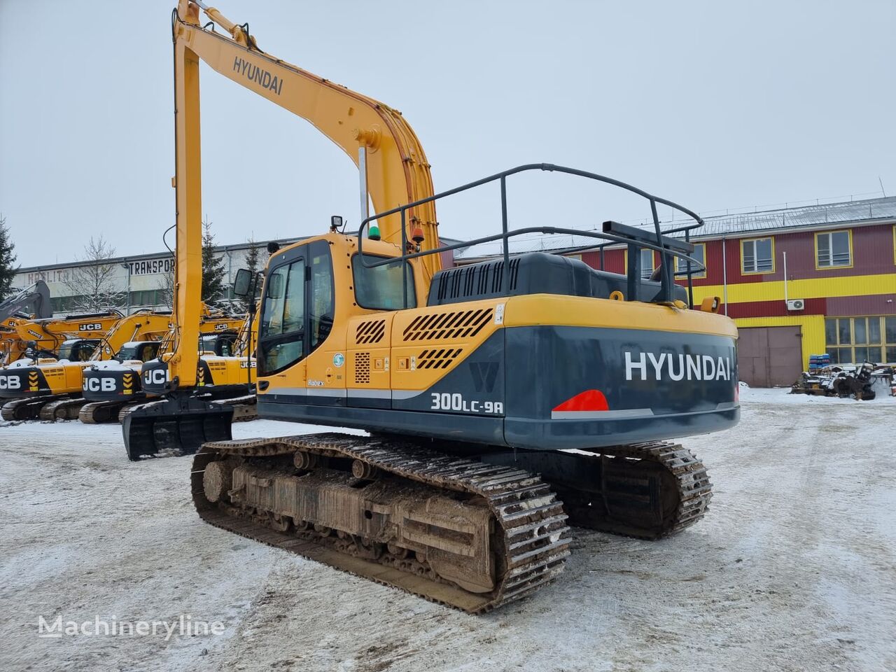 Hyundai Robex R300LC-9A long tracked excavator