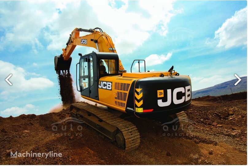 new JCB JS 205 tracked excavator
