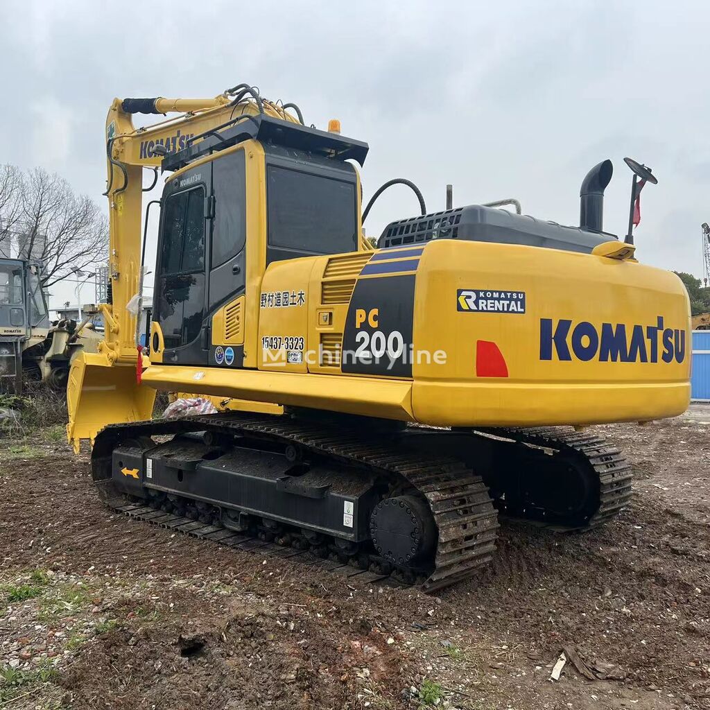 Komatsu PC200-8 tracked excavator