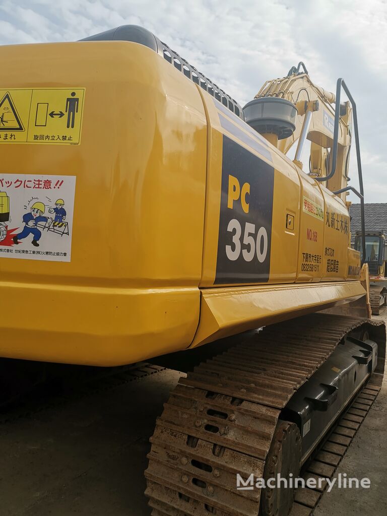 Komatsu PC350 tracked excavator