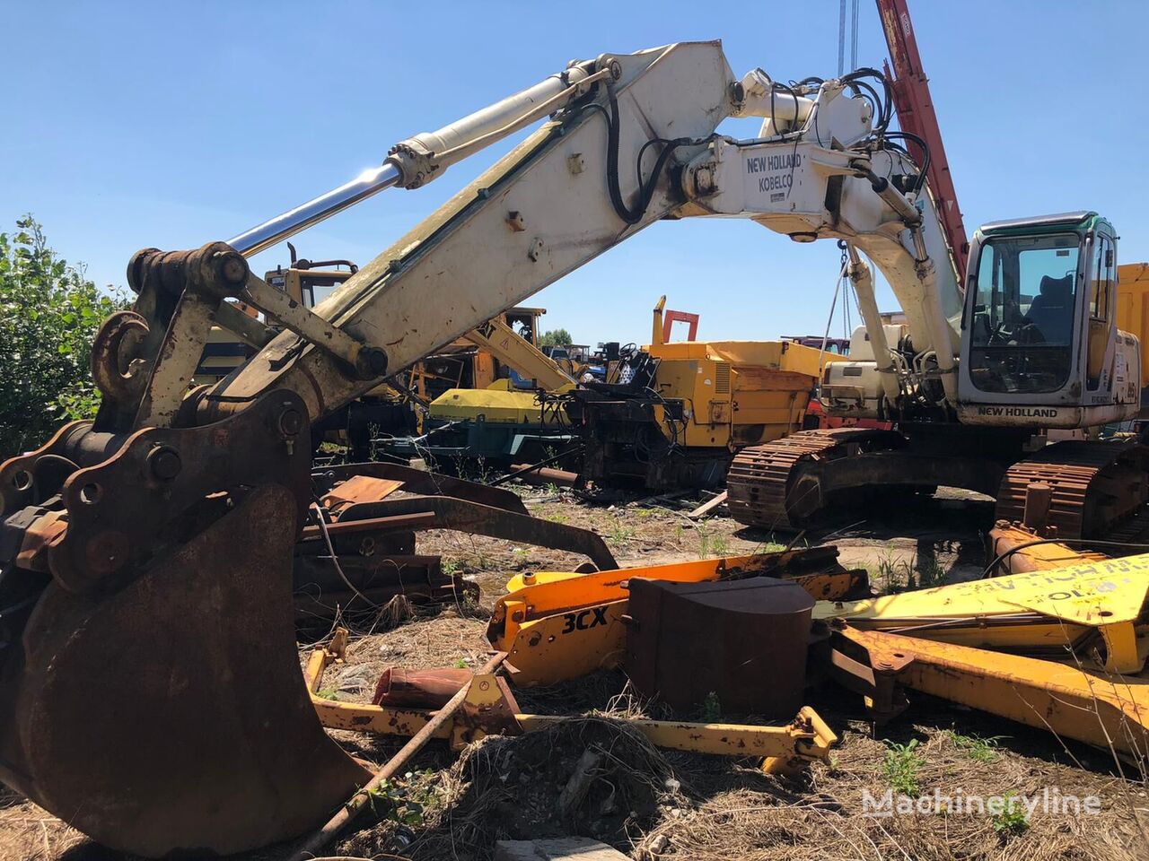 New Holland E 215B FOR PARTS tracked excavator
