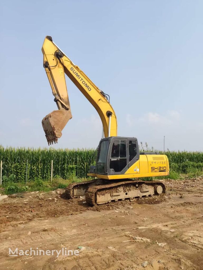 SUMITOMO SH210 -5 Japanese hydraulic digger excavator 21 tons tracked excavator