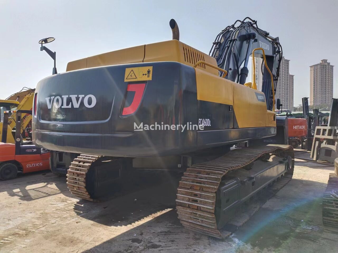 VOLVO EC460 tracked excavator
