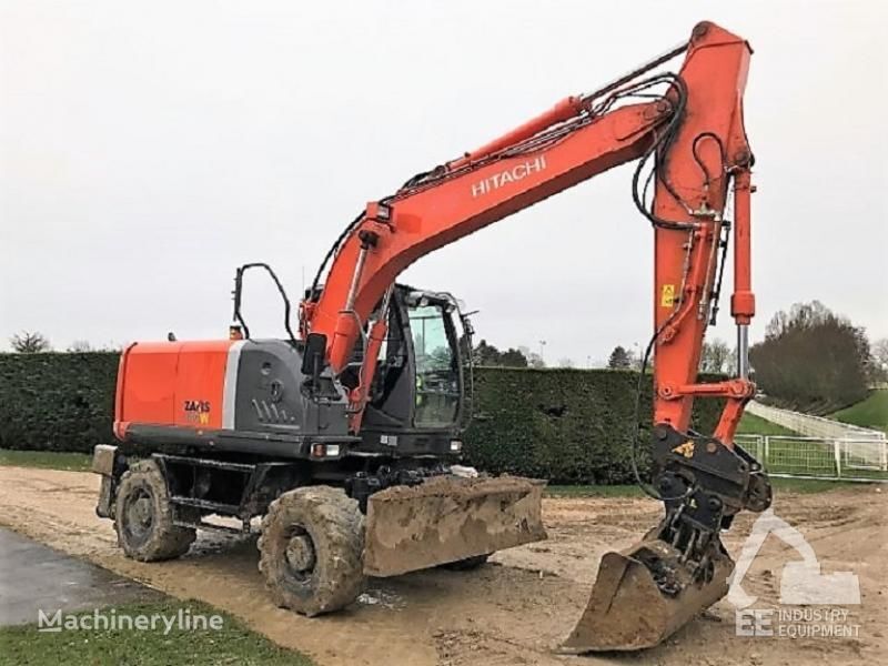 Hitachi ZX 140 W-3 wheel excavator