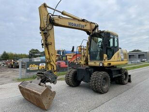 KOMATSU PW 160 ES-7K Clima German machine! wheel excavator