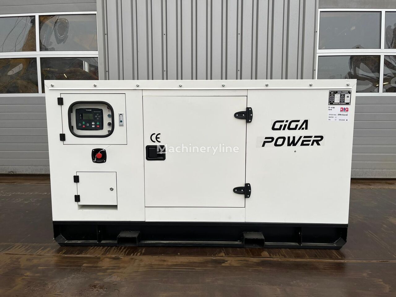 new Giga Power LT-W30GF 37.5KVA silent set diesel generator