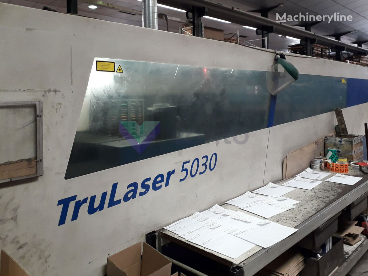 Trumpf TruLaser 5030 fiber laser machine