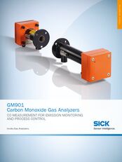 new SICK GM901 gas analyser