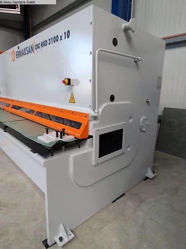 new Ermaksan CNC HGD 3100-10 guillotine shear