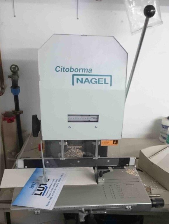 Nagel Ernst Nagel – hang Citoborma 290 B paper drilling machine