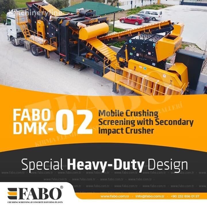 new FABO DMK-02 SERIES 170-250 TPH SECONDARY IMPACT CRUSHER | Ready in St
