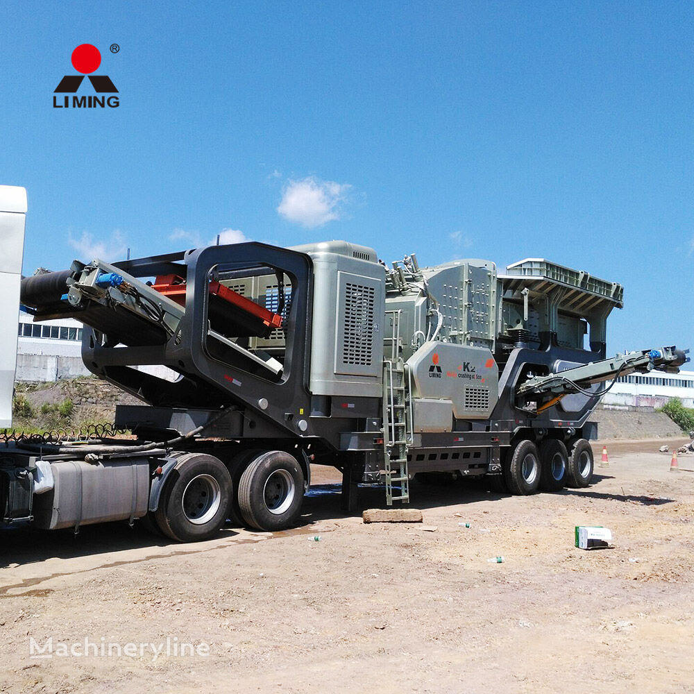 new Liming High Capacity 200-250T/H Mobile Crushing and Screening Plant  mobile crushing plant
