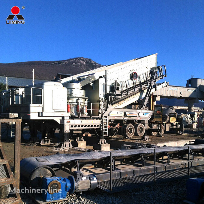 new Liming stone crushing plant 80-300 tph capacity mobile crushing plant